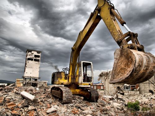 Демонтаж зданий