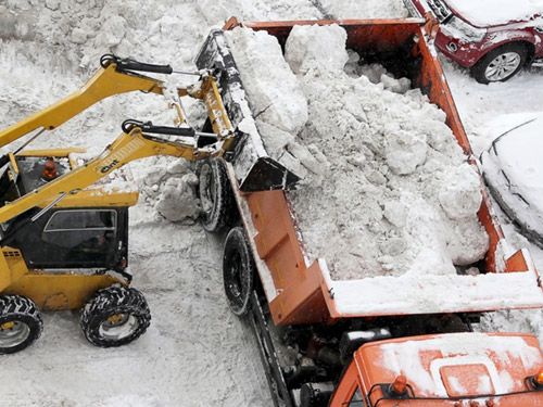 вывоз снега